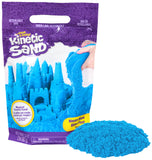 Kinetic Sand, 2lbs Blue Play Sand, Moldable Sensory Toys for Kids, Resealable Bag (Packaging May Vary), for Ages 3 and up