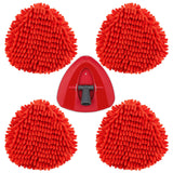 Chenille Mop Head Replacements Compatible with OCedar EasyWring 1Tank, 4 Pack Microfiber Chenille Duster Replacement Heads wit