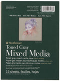 Strathmore Toned Mixed Media Paper Toned Grey 6X815 Sheets 62462306