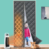 Thermal Door Curtain, Thermal Door Cover for Winter 32x80 RV, Insulated Curtain Thickening Heavy Duty, Insulated Screen, Winter