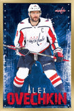 Trends International NHL Washington Capitals - Alex Ovechkin 17 Wall Poster, 22.4L x 14.7W, Gold Framed Version