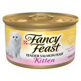 Purina Fancy Feast Kitten Tender Salmon Feast Wet Kitten Food - (Pack of 24) 3 Oz. Cans