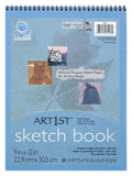 Pacon Art1st Artists Sketch Pad, Unruled, 30 White 9 X 12 Sheets
