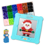 Flycatcher Smart Pixelator 2.0 Fuse Bead Art Kit - LED Pattern Guide for Kids Ages 7+, Create 2D & 3D Designs with Free App - ST