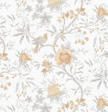 CiCiwind 17.3197 Floral Peel and Stick Wallpaper for Bedroom Bathroom Boho Farmhouse Wall Paper Removable Self Adhesive Ligh