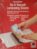 CLine CleerAdheer Laminating Sheets, 9 x 12, Box Of 50