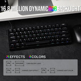 EPOMAKER Aula WIN60 HE 60% Wired Magnetic Keyboard with Adjustable Actuation, 8000 Hz Polling Rate, Hall Effect Switches, Hot-Swap, for FPS Games (Black)
