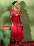 Libas Women'S Viscose Rayon Kurta Set (49419 Red M
