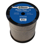 Stens 146175 500 Starter Rope, 5 Solid Braid, ea, 1, Multi