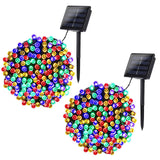 Joomer Solar Christmas Lights, 2 Pack Total 144 FT 400 LED 8 Modes Waterproof Solar Christmas Lights Outdoor for Christmas Decor