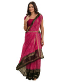 Libas Women12 Georgette Sarees (16260_Pink)