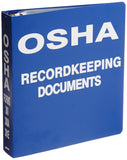 Brady OR323E Binder, OSHA Record Keeping Documents