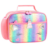 RLGPBON Kids Lunch Bag,Insulated Lunch Box for Girls,Lunch Bag Toddler Teen,School Daycare Cute Travel bags
