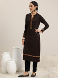 Libas Women'S Wool Regular Kurta (58150W_Black