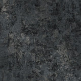Tempaper Distressed Gold Leaf Peel and Stick Wallpaper 56 sq. ft. - Gunmetal