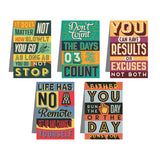 woopme Quotes Motivational Bookmark Magnetic Boys Kids Girls Childrens Students Note Books Lovers Readers Gift Magnetic Page Cl