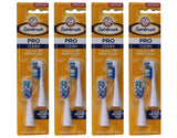 ARM & HAMMER Spinbrush ProClean Replacement Brush Heads, Medium 2 ea (Pack of 4)