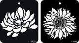 Icraft Decorative Layering Template Craft Stencil (I8920/8901) Set Of 2 Craft Stencils