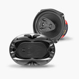 BOSS Audio Systems CH6940B Chaos Exxtreme Series 6 x 9 Inch Car Door Speakers - 500 Watts Max (per Pair), Coaxial, 4 Way, Full R