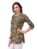 SMOWKLY Ethnic Kurta || Printed Cotton Kurta || Womens Casual wear || Colorful Traditional top || Comfortable Womens Fashion ||