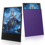 200 Pack Card Sleeves, Matte Dual Trading Card Sleeves with Opaque Back & Smooth Shuffle, Tear Resistant Card Protectors for MTG