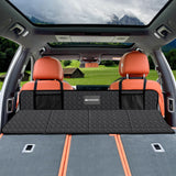 YEEKORO Car Rear Seat Mattress Extension Plate, Foldable Car Back Seats Extender for Sleeping, Increase Travel Trunk and Camping