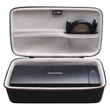 LTGEM Case Compatible with ScanSnap iX1300 Photo & Receipt Scanner or Doxie Pro DX400 Compact Scanner, Duplex Scanner Case, Blac