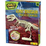Thames & Kosmos Giant Dinosaur: T. Rex Skeleton Model | STEM Activity | Build a 26-in Long T. Rex Skeleton | Explore Paleontolog