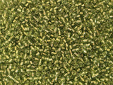 Seed Beads Size:11/0 50 gr / 1.76 oz (Lime Green Silver Lined)
