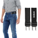 Homewarekart Buckleless Belt For Men & Women No Buckle Elastic Stretch Belt With Durable Metal Hook Adjustable Invisible Wai