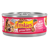 Purina Friskies Prime Filets With Salmon and Beef in Sauce High Protein Wet Cat Food - (Pack of 24) 5.5 oz. Cans