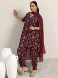 Libas Women'S Silk Blend Kurta Set (400400