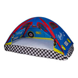 Pacific Play Tents 19711 Kids Rad Racer Bed Tent Playhouse - Full Size Mattress