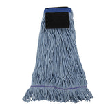 Boardwalk BWK903BL LoopEnd Cotton with Scrub Pad Mop Head Large (12/Carton)