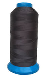 Bonded Nylon Sewing Thread Size #138 T135 1250yds for Outdoor Upholstery (Charcoal/Dark Gray)