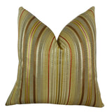 Plutus Brands Plutus Kentucky Field Handmade Throw Pillow, 12 X 25, Gold/Red/Silver