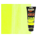Soho Urban Artist Heavy Body Acrylic Paint - 250 ml Tube - Fluorescent Yellow - Thick, Rich Color, Excellent Coverage, Professio