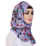 Momin Libas WomenS Polyester Cotton With Printed Hijab And Scarf (Hpc44317, Multicolour, Medium)