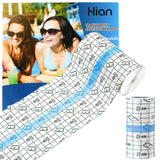 Hion Tattoo Aftercare Waterproof Bandage Transparent Film Dressing 2 Inch x 11 Yard Roll Tattoo Cover Up Tape Second Skin Adhesi