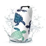Cliduli Waterproof Dry Bag,Roll Top Sea Turtle Waterproof Backpack 5L/10L/20L Floating and Lightweight Bags for Kayaking, Boatin