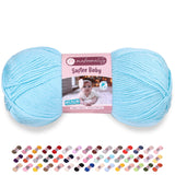 Makromecity Softee Baby Yarn,%100 Premium Anti-Pilling Acrylic, 3.5 Oz, 273 yd (100gr/250 mt), Soft Yarn for Crocheting and Knit
