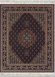 Lextra Midnight Persian MouseRug, 10.25 x 7.125 Inches, Dark Navy and Cream, One (CMP1)