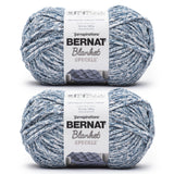 Bernat Blanket Speckle Squall Yarn - 2 Pack of 10.5oz/300g - Polyester - #6 Super Bulky - 220 Yards - Knitting & Crochet