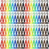 Acellegic 72 Pcs Glove Clips for Work Large Glove Holder Clips Work Safety Anti-drop Keepers for Worker Construction Tool Belts