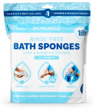 Scrubzz Disposable Rinse Free Bathing Wipes 25 Pack Allin1 Single Use Shower Wipes, Simply Dampen, Lather, and Dry Without