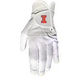 Team Golf NCAA ILLINOIS Cool Mesh With Cabretta Leather - One Size - Mens Left Team Golf NCAA Cool Mesh With Cabretta Leather -