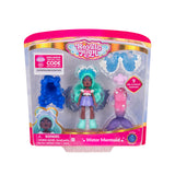 Royale High 3Water Mermaid Fashion Doll - 1 Figure with 9 Fashion Accessories - Virtual Item Code Included - Series 3 - Ages