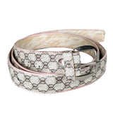Queery Women Casual White Synthetic Belt Free Size