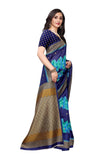 Gosriki Women'S Mysore Silk Saree With Blouse Piece (Shaik Blue_Free Size),Blue,,B08L6JJ8PQ