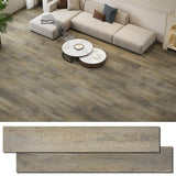 INMOZATA Peel and Stick Floor Tile Vinyl Flooring, Waterproof Plank Flooring 36-Pack 54 Sq.Ft Wood Grain Self Adhesive Peel and